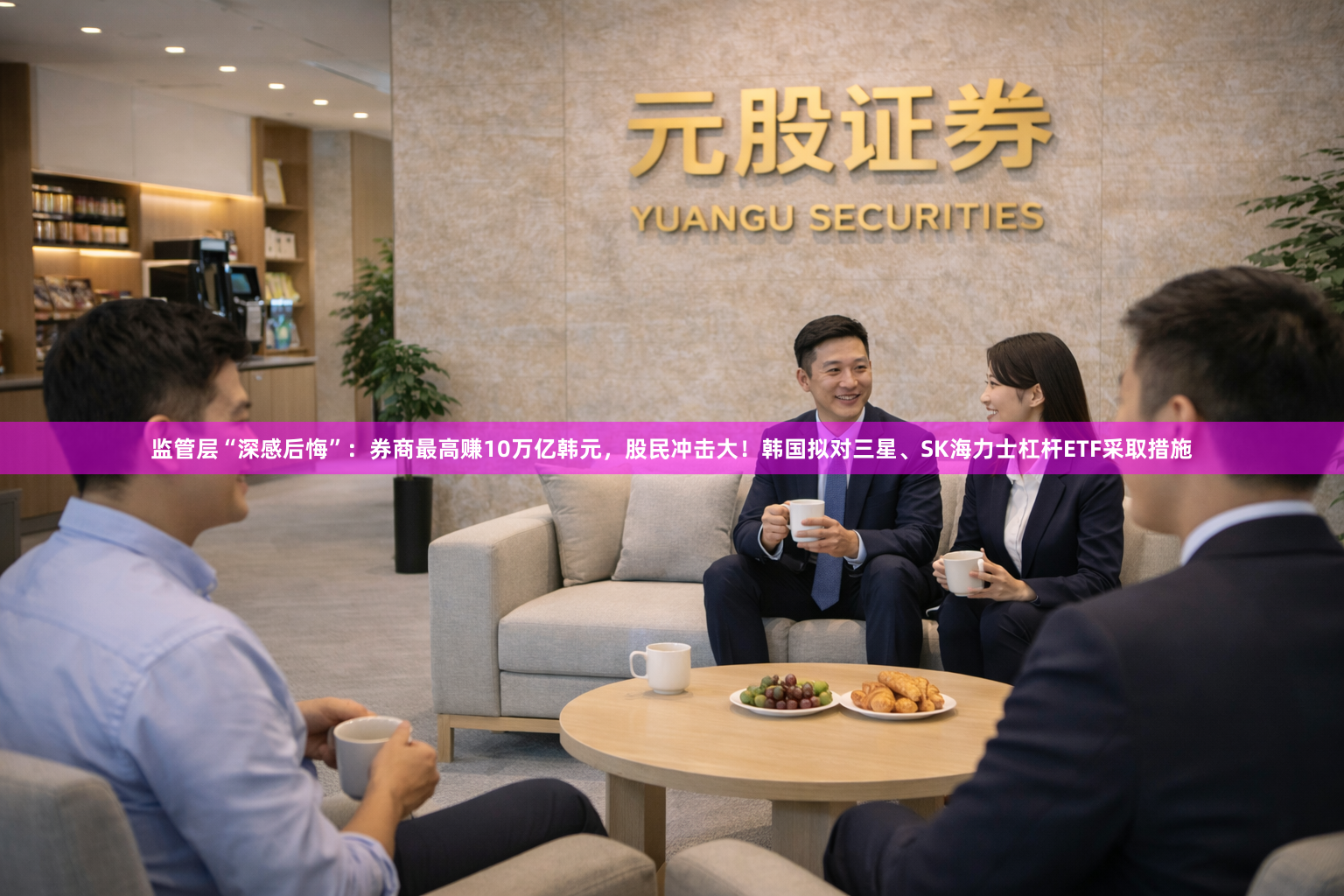 监管层“深感后悔”：券商最高赚10万亿韩元，股民冲击大！韩国拟对三星、SK海力士杠杆ETF采取措施